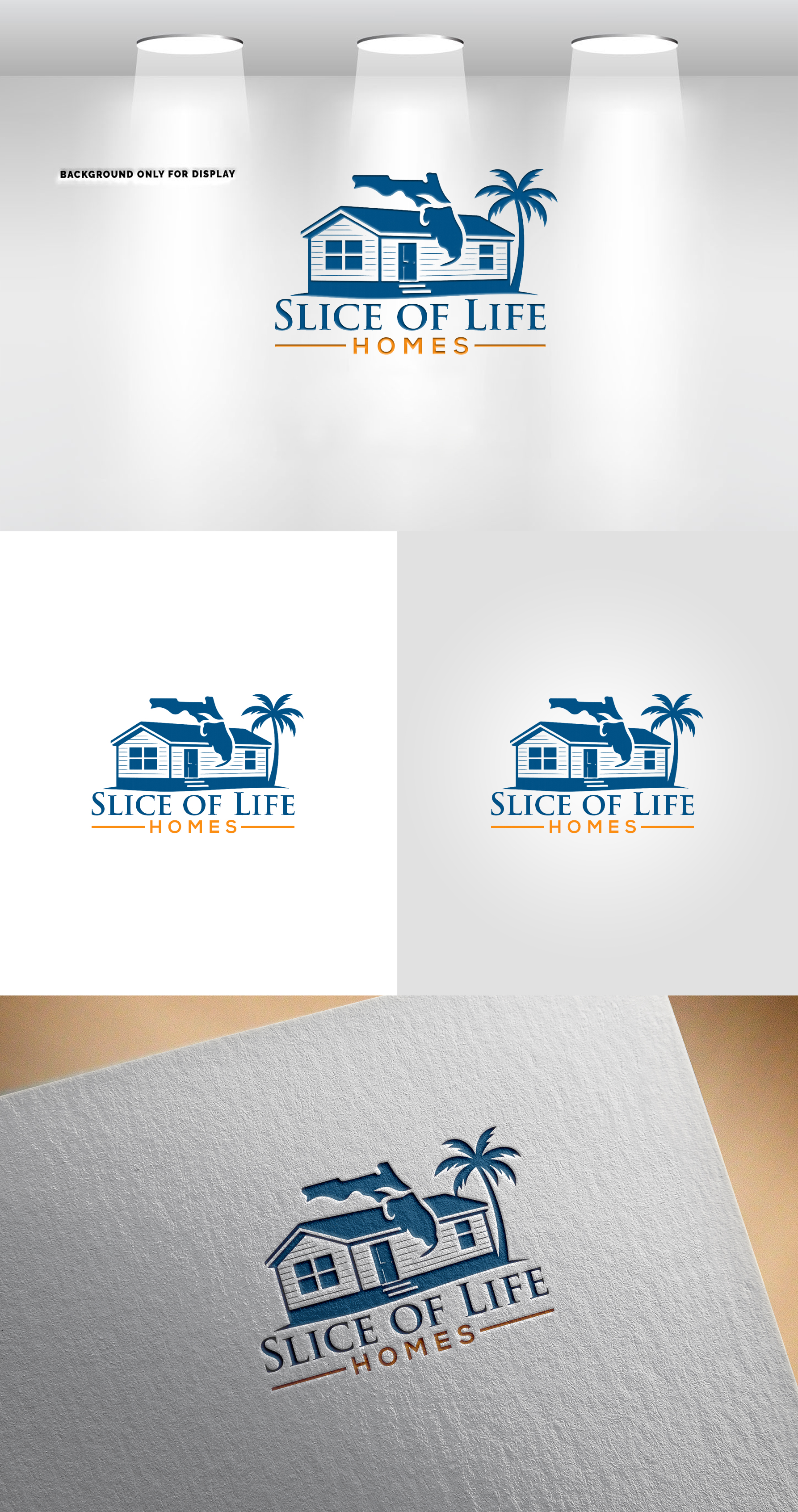 Logo Design by Rahmina for Slice Of Life Homes  | Design #36309094
