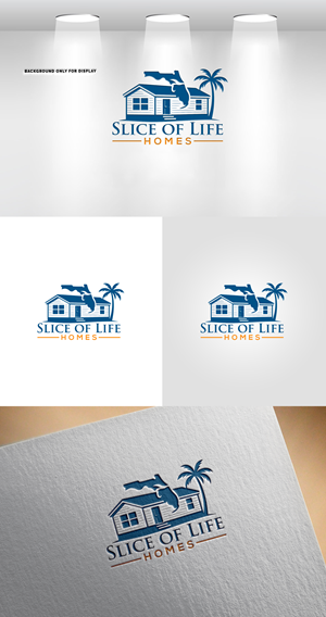 Logo Design by Rahmina for Slice Of Life Homes  | Design: #36309094