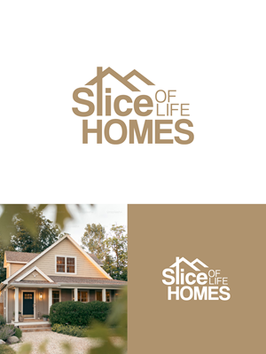 Logo Design by apik. for Slice Of Life Homes  | Design: #36303652
