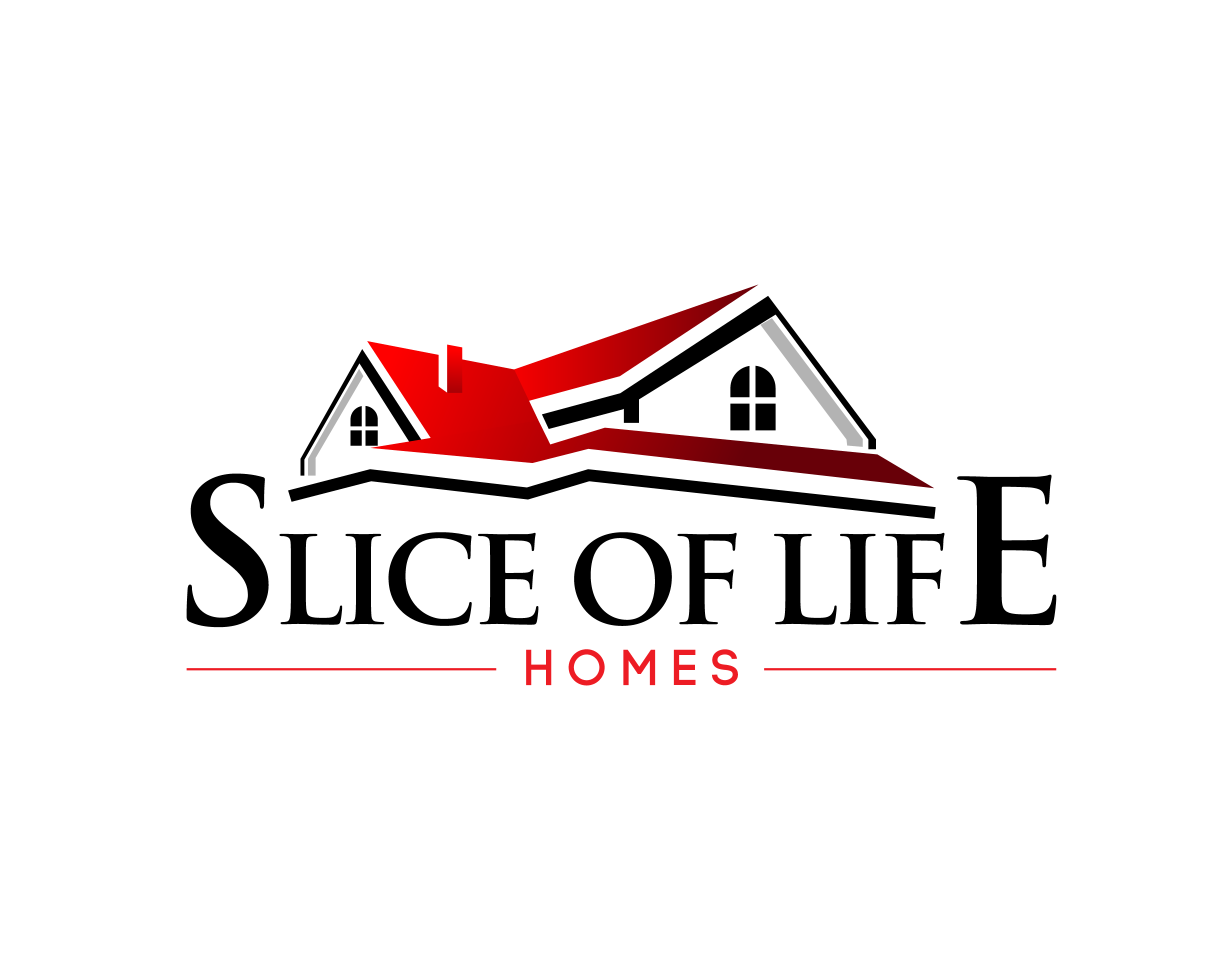 Logo Design by Zbiz for Slice Of Life Homes  | Design #36303668