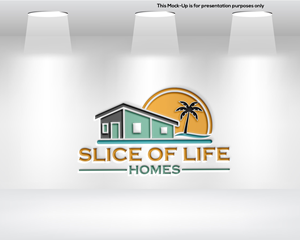 Logo Design by Muina for Slice Of Life Homes  | Design: #36303184