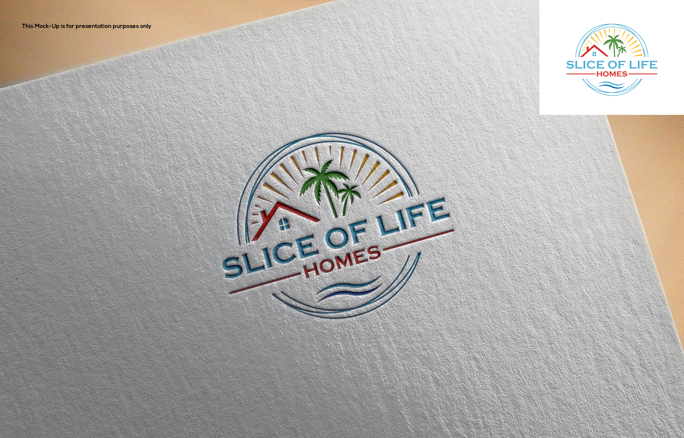 Logo Design by Muina for Slice Of Life Homes  | Design #36303186
