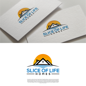 Logo Design by diego costa for Slice Of Life Homes  | Design: #36307155
