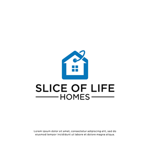 Logo Design by conghooooooo for Slice Of Life Homes  | Design: #36314899