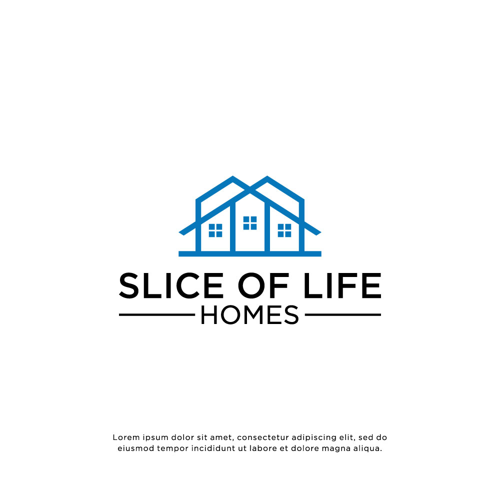 Logo Design by conghooooooo for Slice Of Life Homes  | Design #36314902