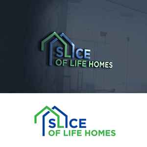 Logo Design by VisionCraft™ for Slice Of Life Homes  | Design: #36303713