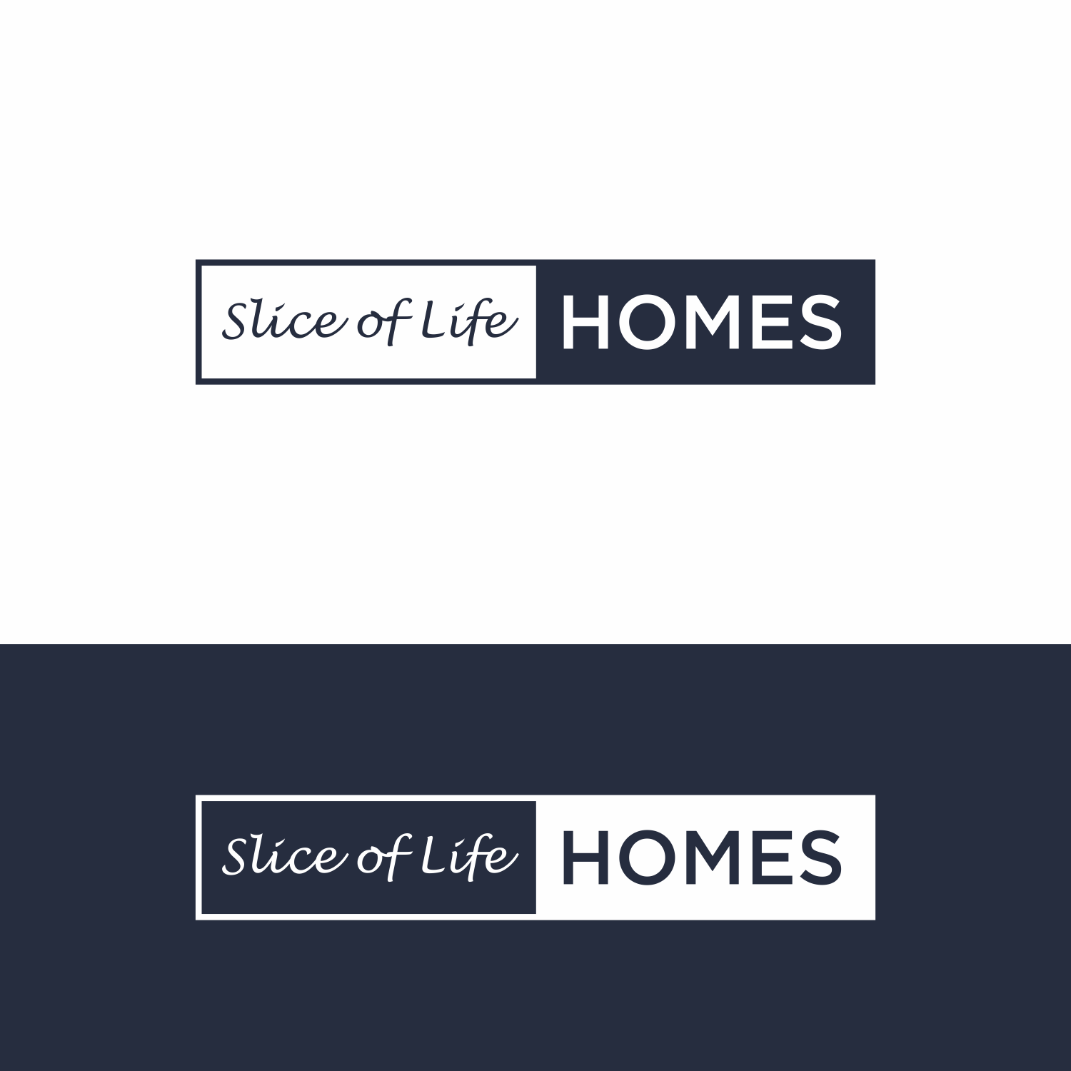 Logo Design by bulbull for Slice Of Life Homes  | Design #36301938