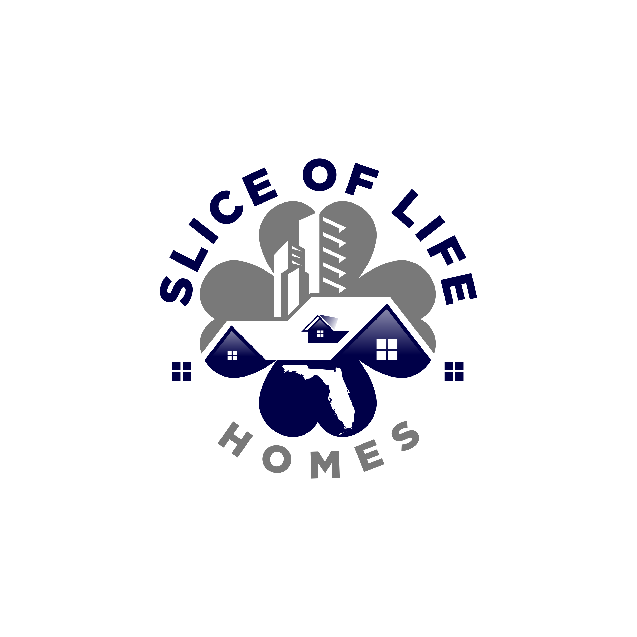 Logo Design by ghillvan for Slice Of Life Homes  | Design #36306985