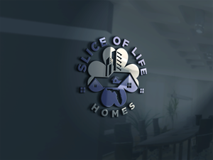 Logo Design by ghillvan for Slice Of Life Homes  | Design: #36306986