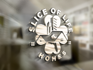 Logo Design by ghillvan for Slice Of Life Homes  | Design: #36306987