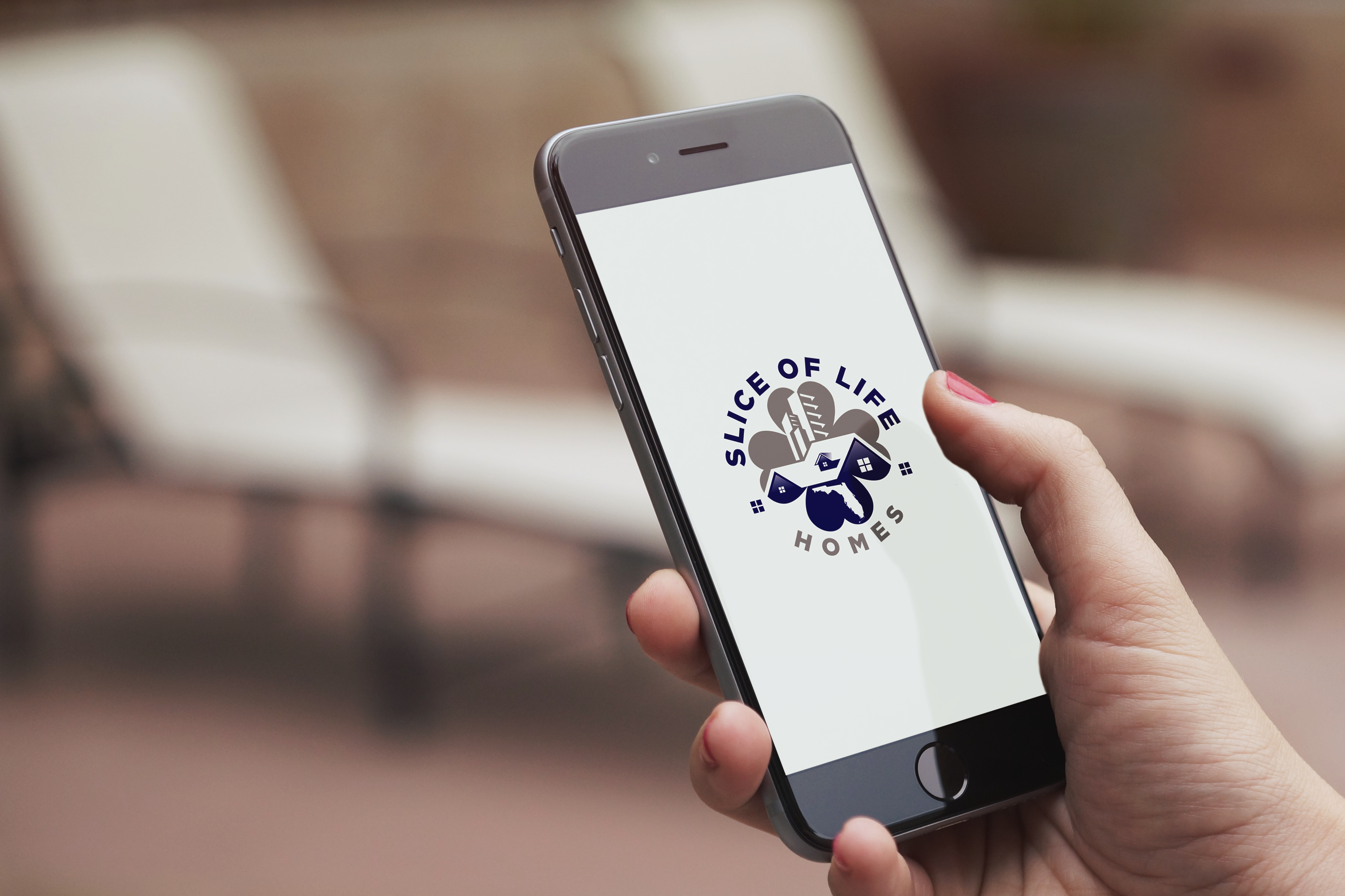 Logo Design by ghillvan for Slice Of Life Homes  | Design #36306988