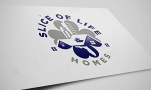 Logo Design by ghillvan for Slice Of Life Homes  | Design: #36306989
