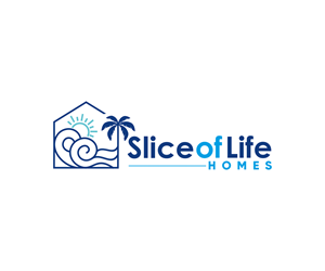 Logo Design by Vishak vasu for Slice Of Life Homes  | Design: #36317049