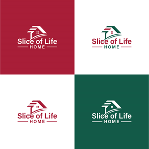 Logo Design by creativemood438 for Slice Of Life Homes  | Design: #36305624
