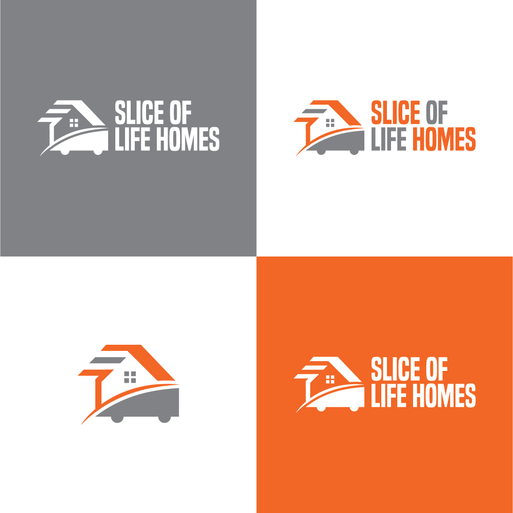 Logo Design by creativemood438 for Slice Of Life Homes  | Design #36305626