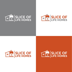 Logo Design by creativemood438 for Slice Of Life Homes  | Design: #36305630
