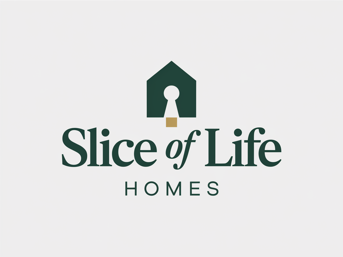 Logo Design by Mukuuu for Slice Of Life Homes  | Design #36307336