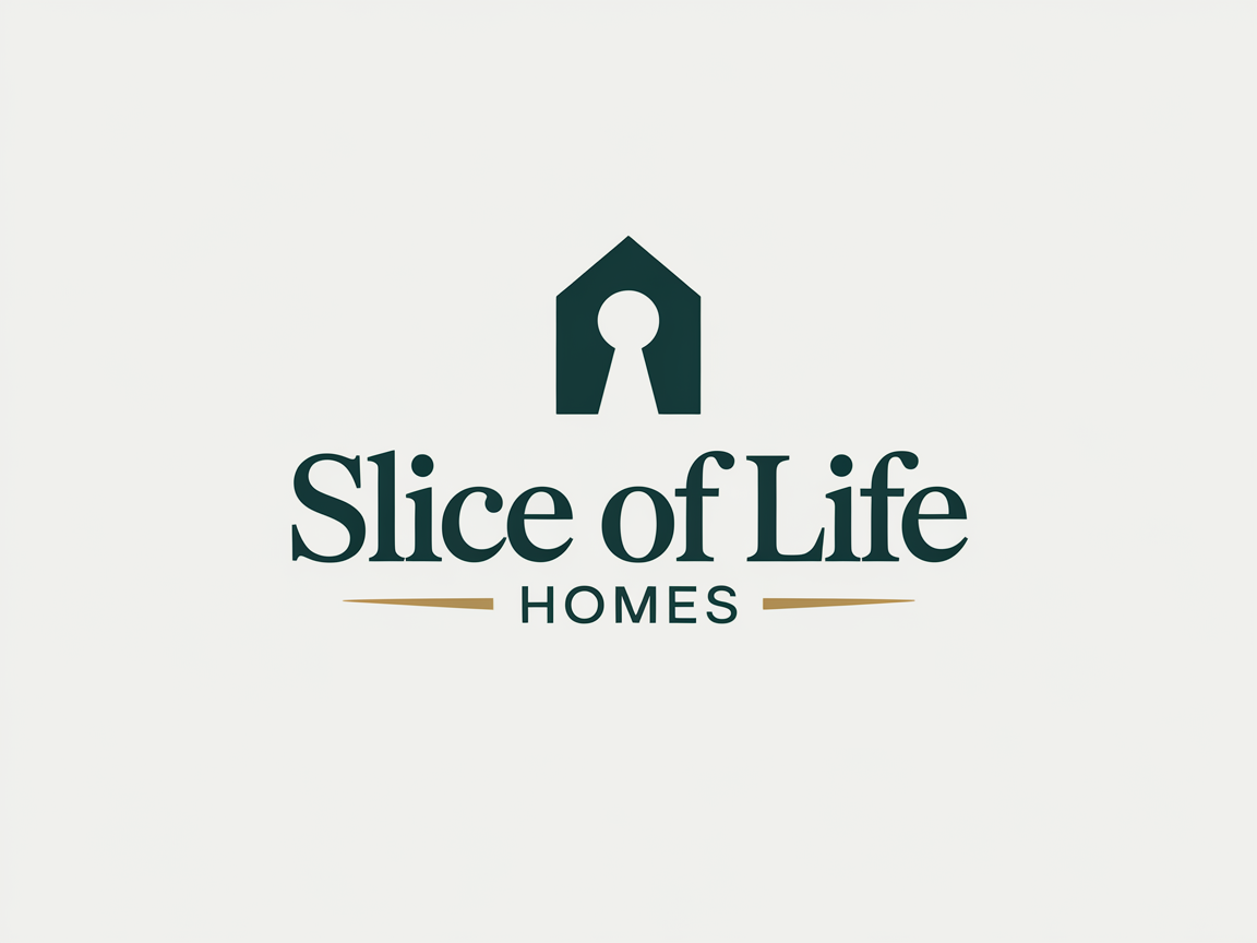 Logo Design by Mukuuu for Slice Of Life Homes  | Design #36307337