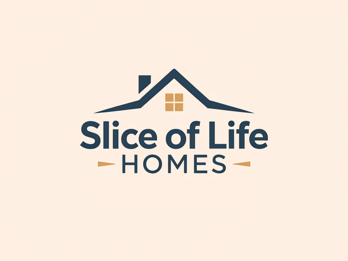 Logo Design by Mukuuu for Slice Of Life Homes  | Design #36307339