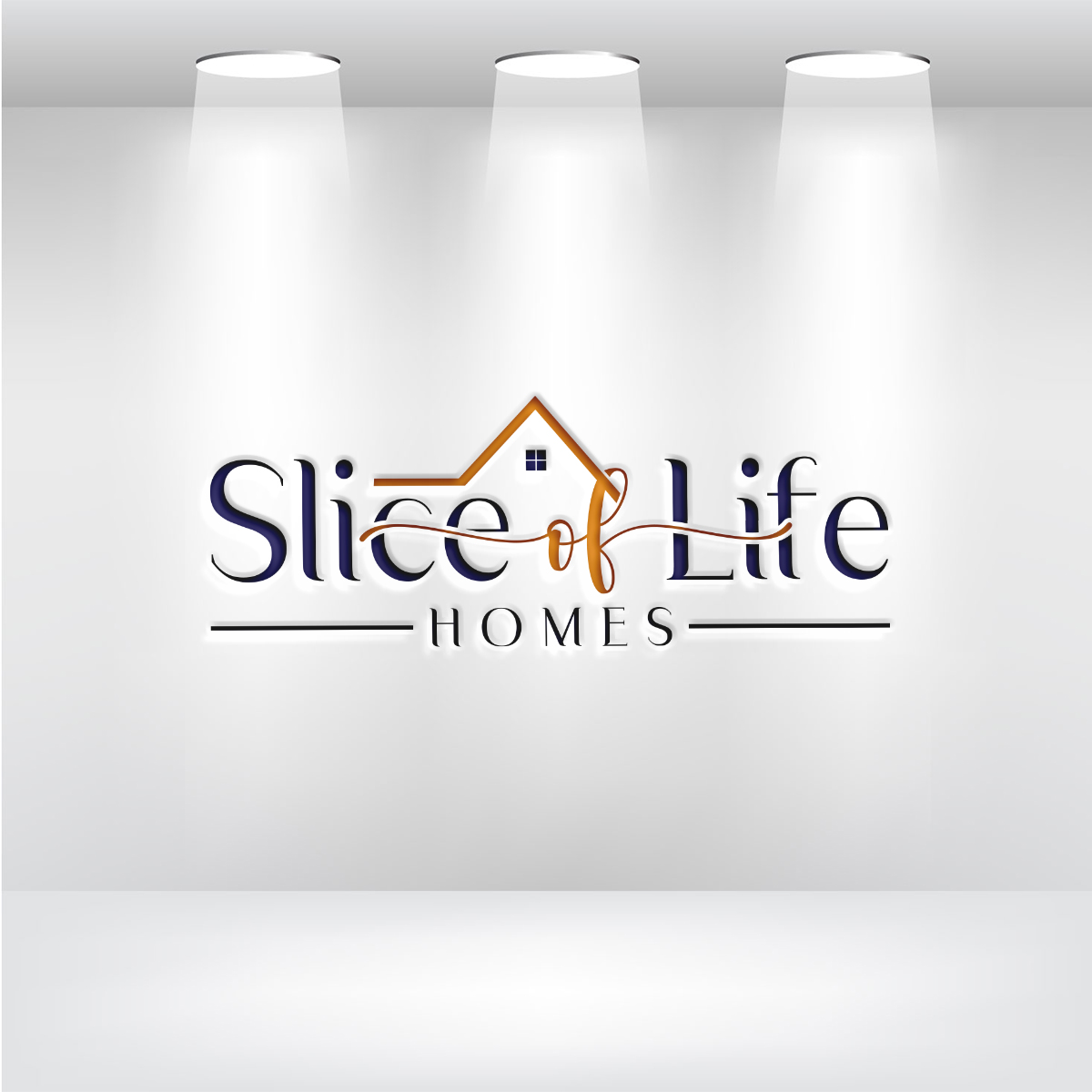 Logo Design by falcon f9 for Slice Of Life Homes  | Design #36307882