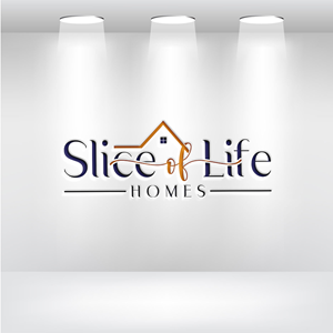 Logo Design by falcon f9 for Slice Of Life Homes  | Design: #36307882