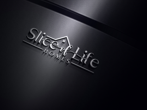 Logo Design by falcon f9 for Slice Of Life Homes  | Design: #36307884