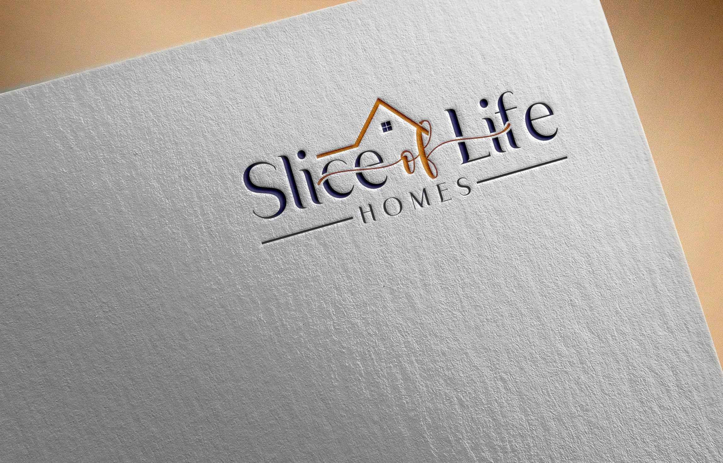 Logo Design by falcon f9 for Slice Of Life Homes  | Design #36307885
