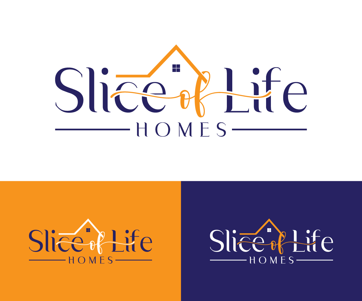 Logo Design by falcon f9 for Slice Of Life Homes  | Design #36307886