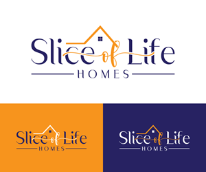 Logo Design by falcon f9 for Slice Of Life Homes  | Design: #36307886