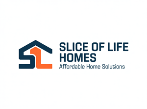 Logo Design by echosaputro for Slice Of Life Homes  | Design: #36321051
