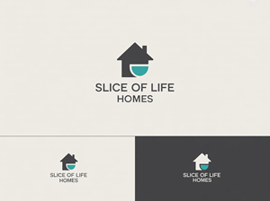 Logo Design by riya08 for Slice Of Life Homes  | Design: #36315013