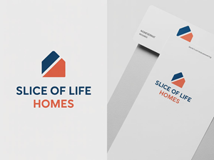 Logo Design by riya08 for Slice Of Life Homes  | Design: #36315015