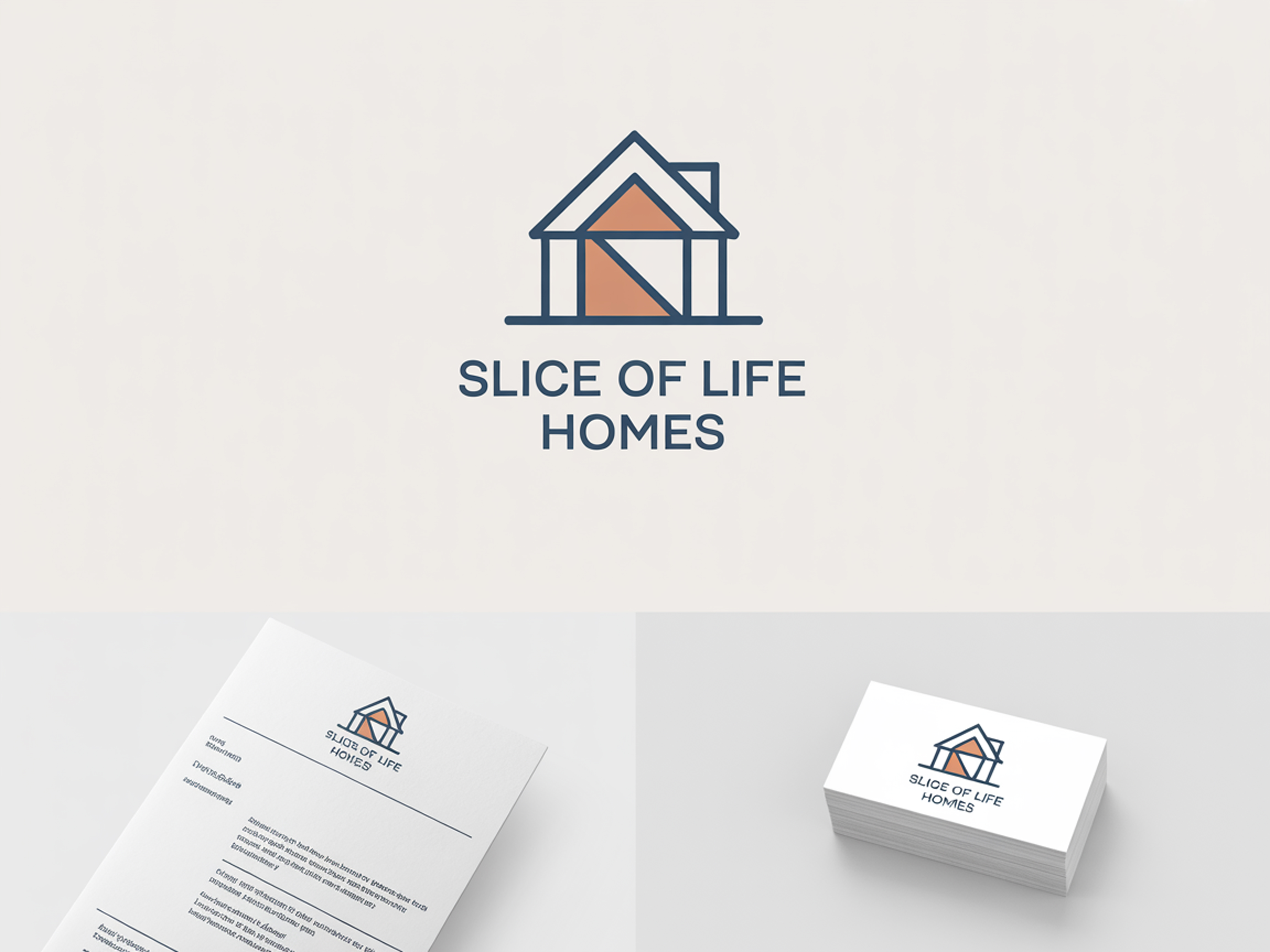 Logo Design by riya08 for Slice Of Life Homes  | Design #36315019