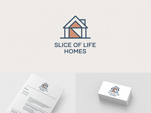 Logo Design by riya08 for Slice Of Life Homes  | Design: #36315019