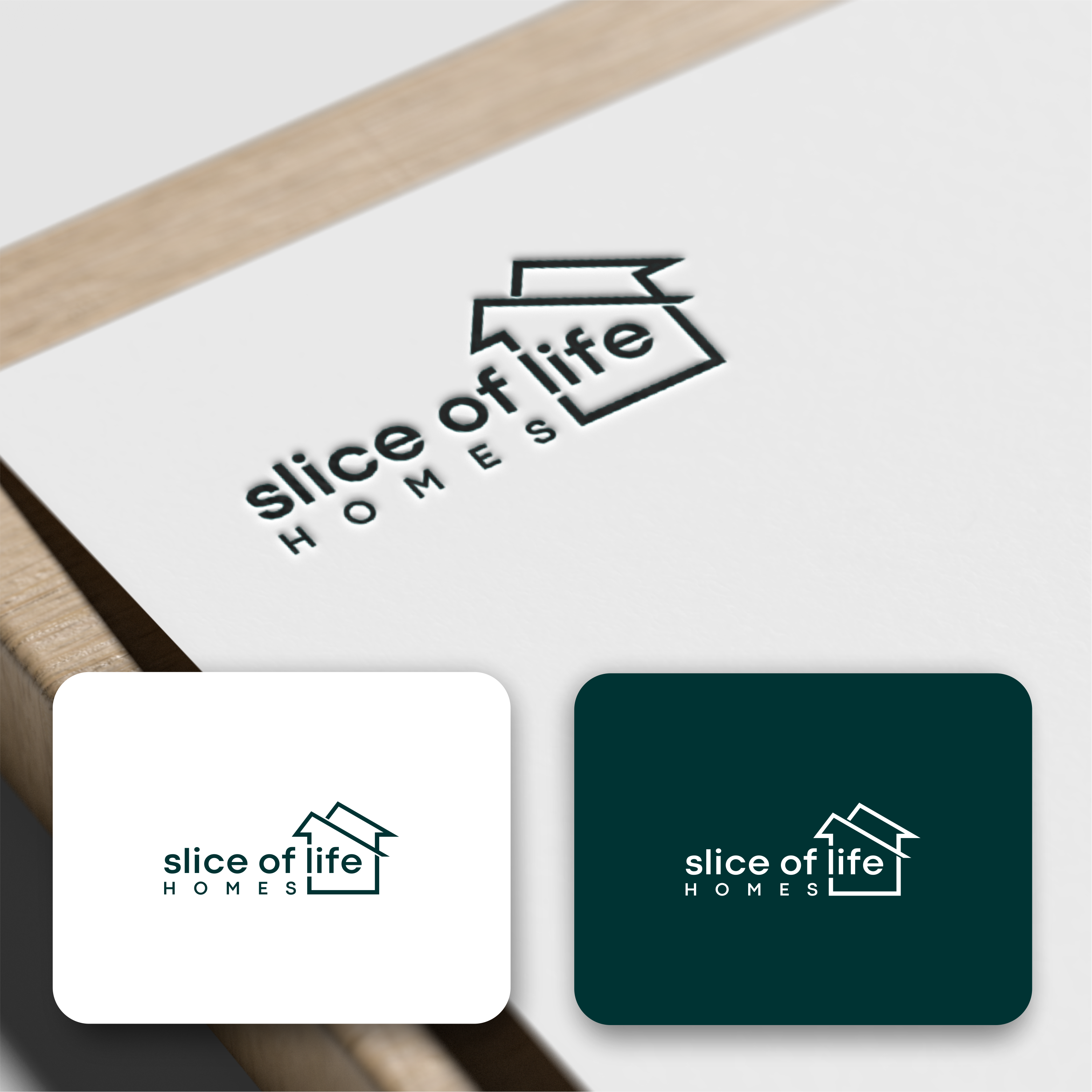 Logo Design by ArtAND_Studio for Slice Of Life Homes  | Design #36303640