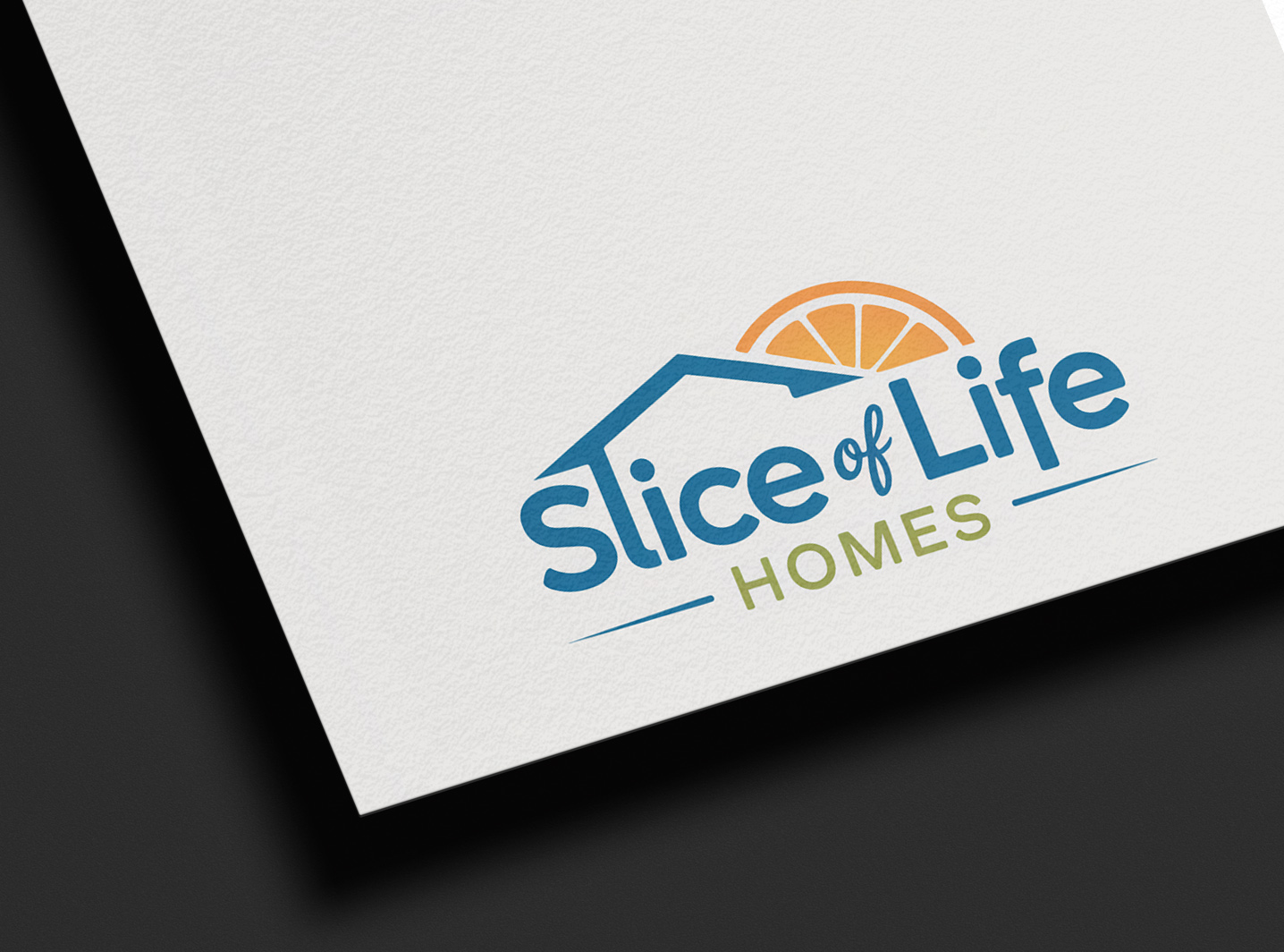 Logo Design by Veridian-studio for Slice Of Life Homes  | Design #36307974