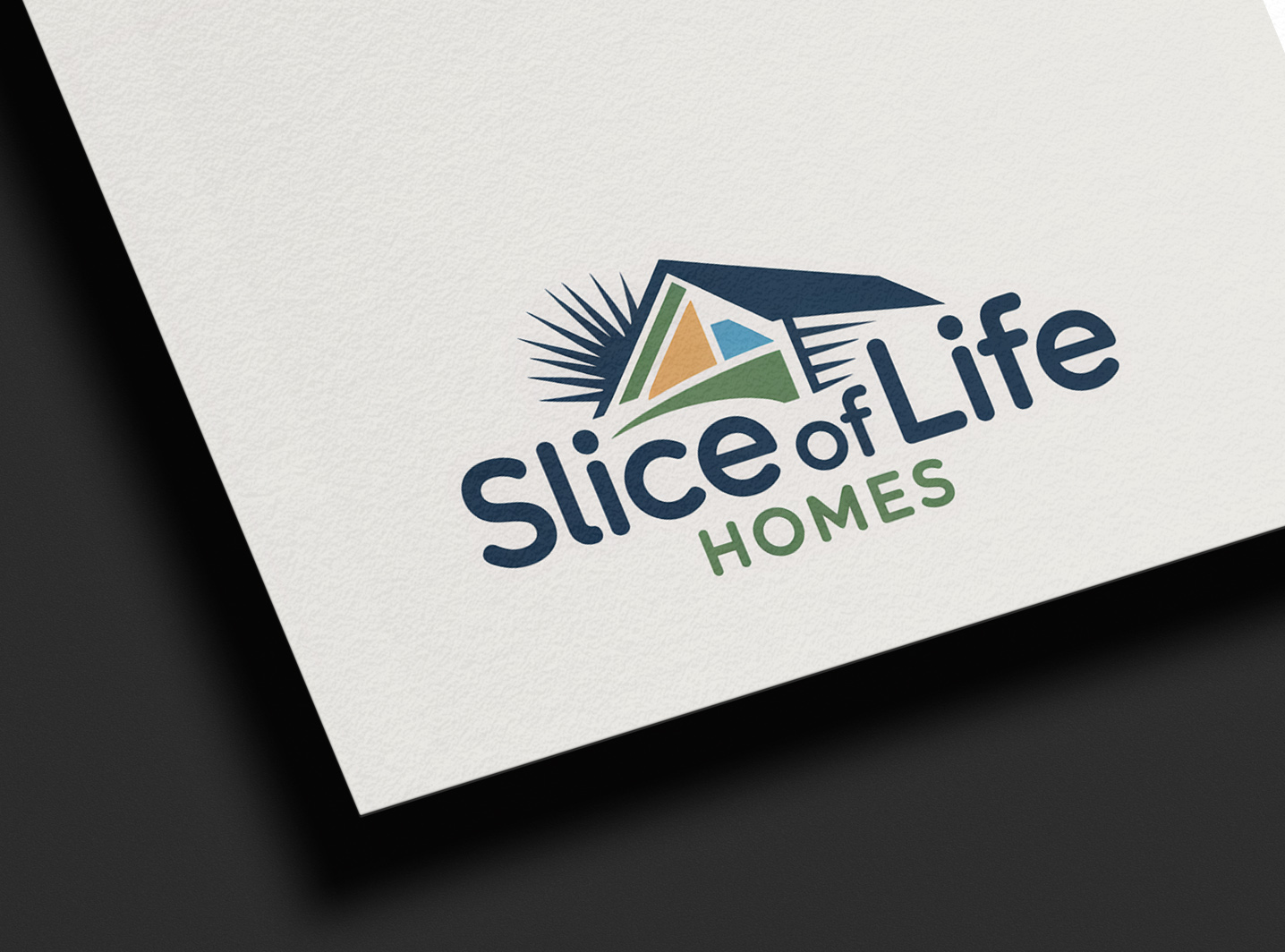 Logo Design by Veridian-studio for Slice Of Life Homes  | Design #36307977