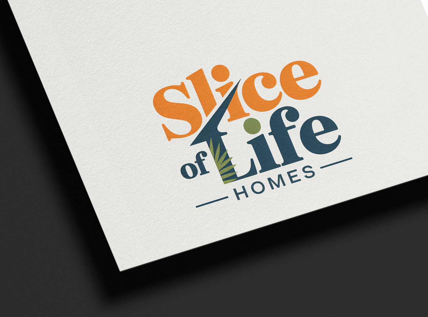 Logo Design by Veridian-studio for Slice Of Life Homes  | Design #36307978