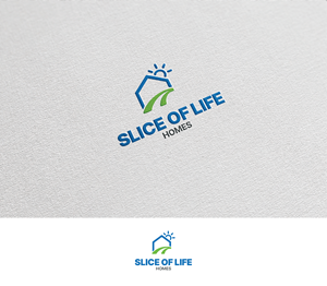 Logo Design by Afsana_Hoque for Slice Of Life Homes  | Design: #36306465