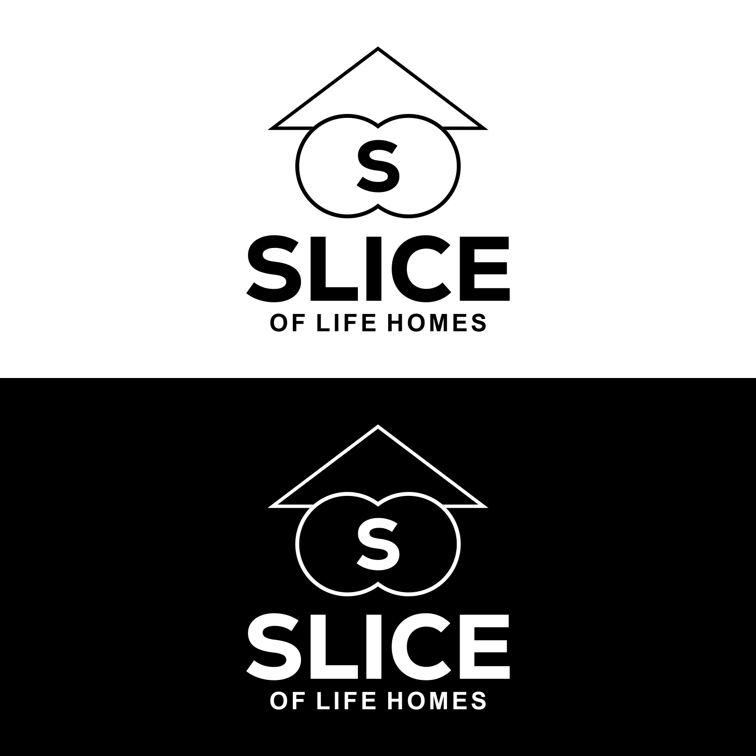 Logo Design by Bakoh for Slice Of Life Homes  | Design #36305708