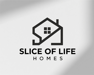 Logo Design by Stone Black for Slice Of Life Homes  | Design: #36305651