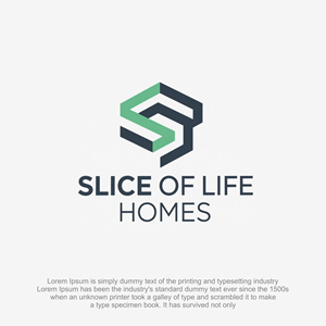 Logo Design by Stone Black for Slice Of Life Homes  | Design: #36305652