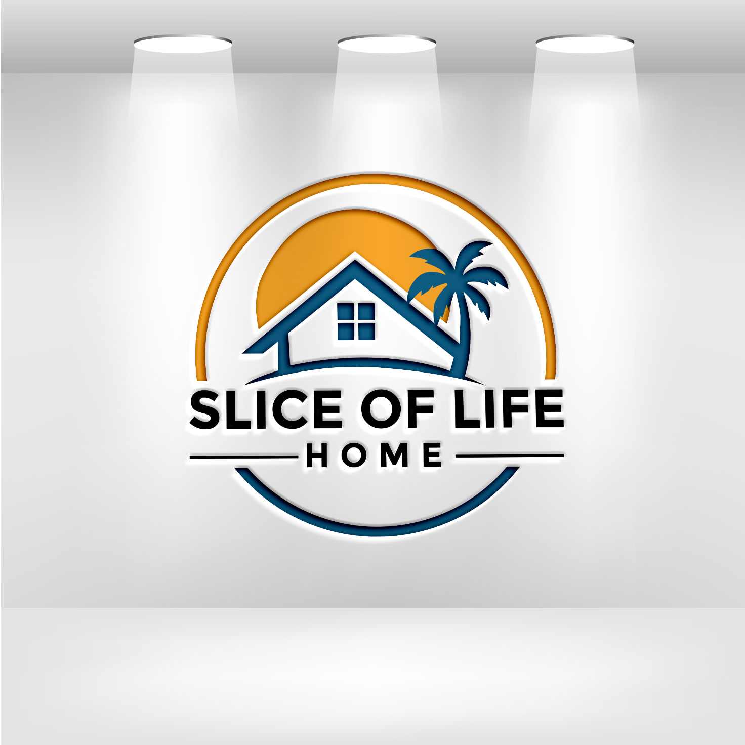 Logo Design by Md.Hanif Mahmud for Slice Of Life Homes  | Design #36301541
