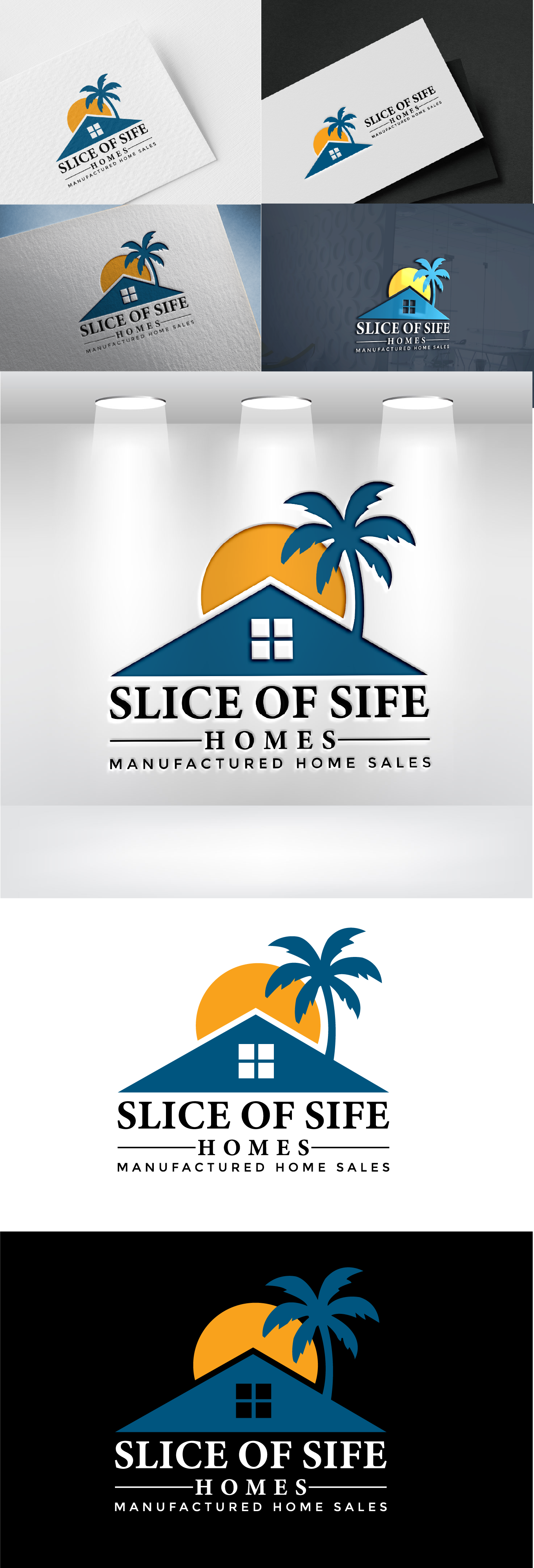 Logo Design by Md.Hanif Mahmud for Slice Of Life Homes  | Design #36301707