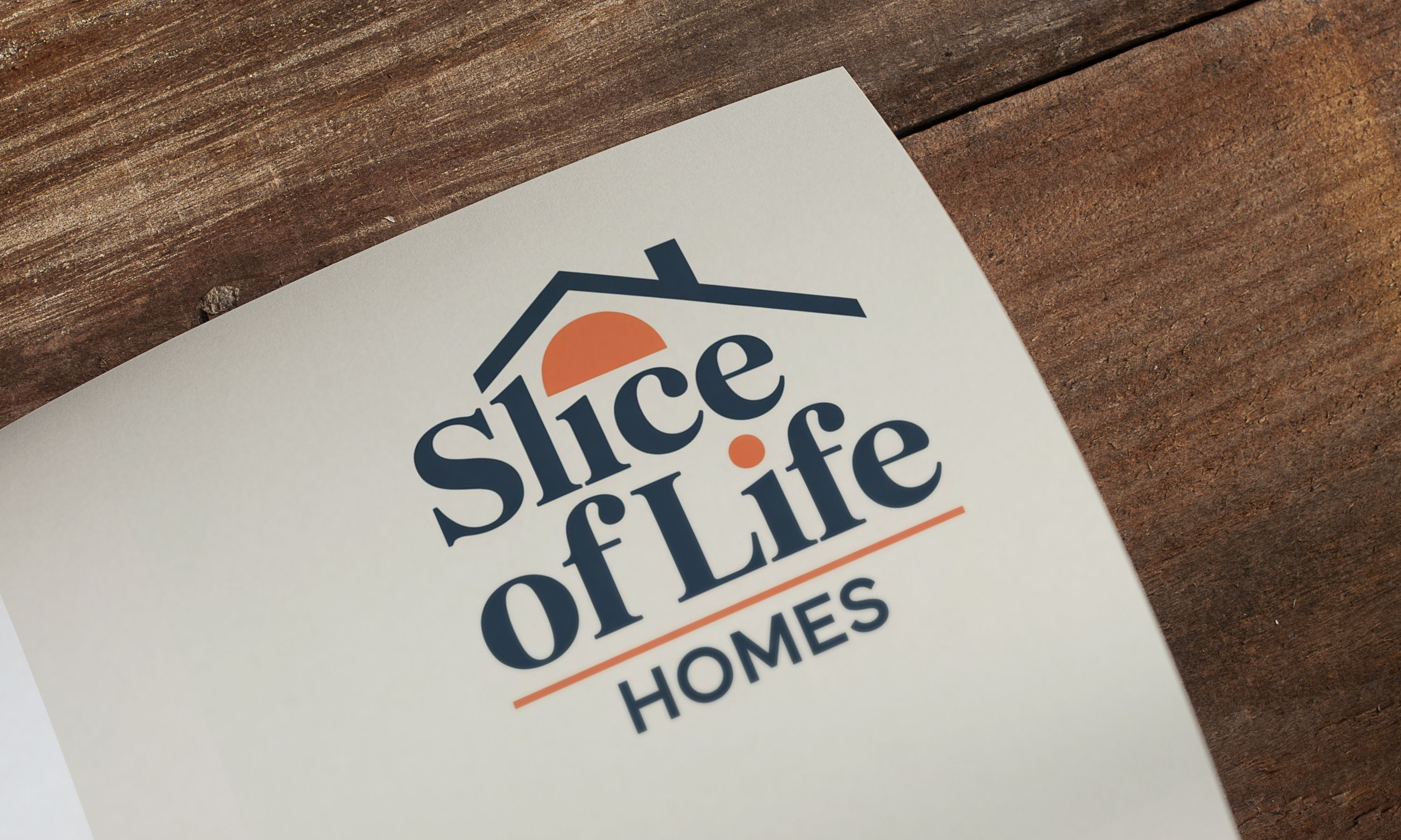 Diseño de Logo por Loin008 para Slice Of Life Homes  | Diseño #36309421