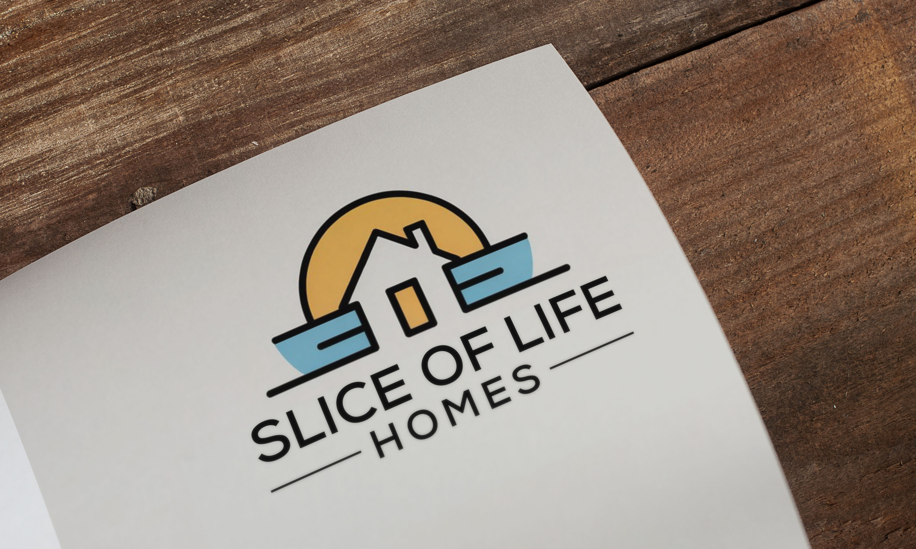 Logo-Design von Loin008 für Slice Of Life Homes  | Design #36309437