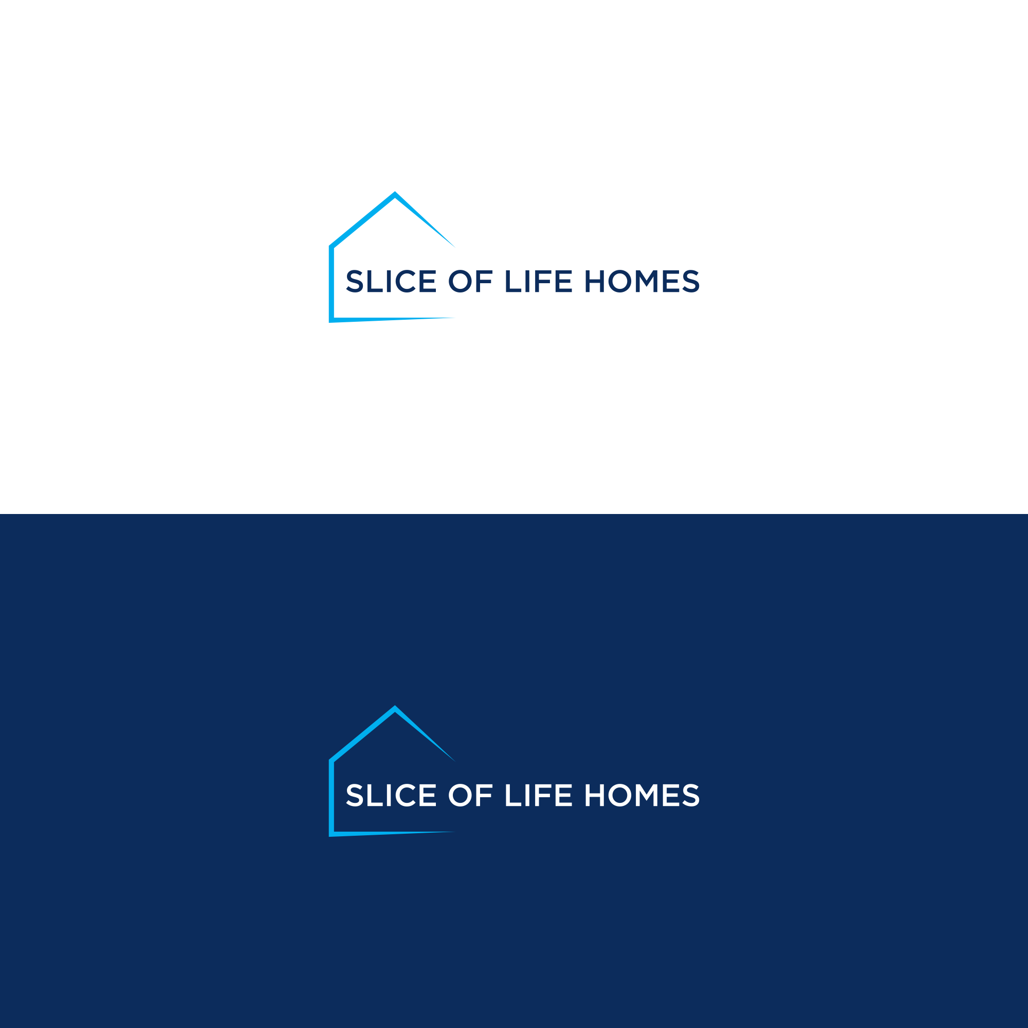 Logo Design by Cikall for Slice Of Life Homes  | Design #36304947