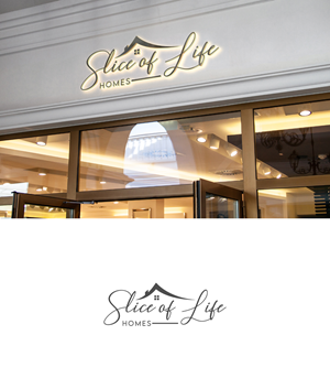 Logo Design by Ayleen yaren for Slice Of Life Homes  | Design: #36320752