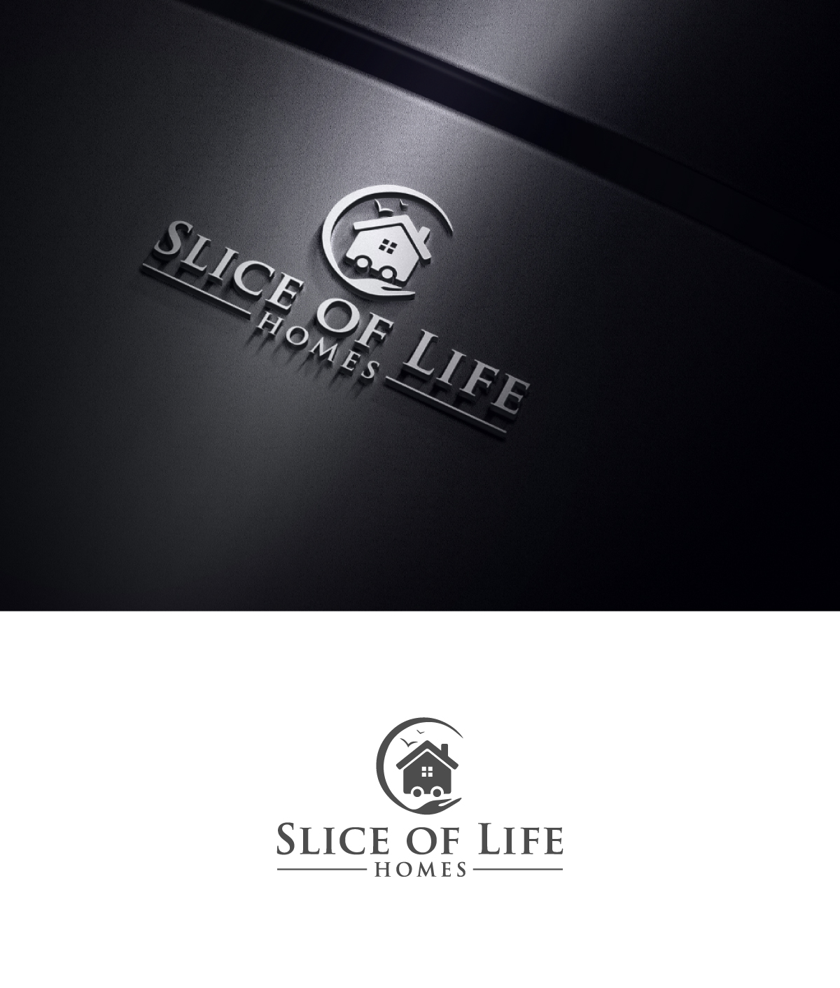 Logo Design by Ayleen yaren for Slice Of Life Homes  | Design #36321656