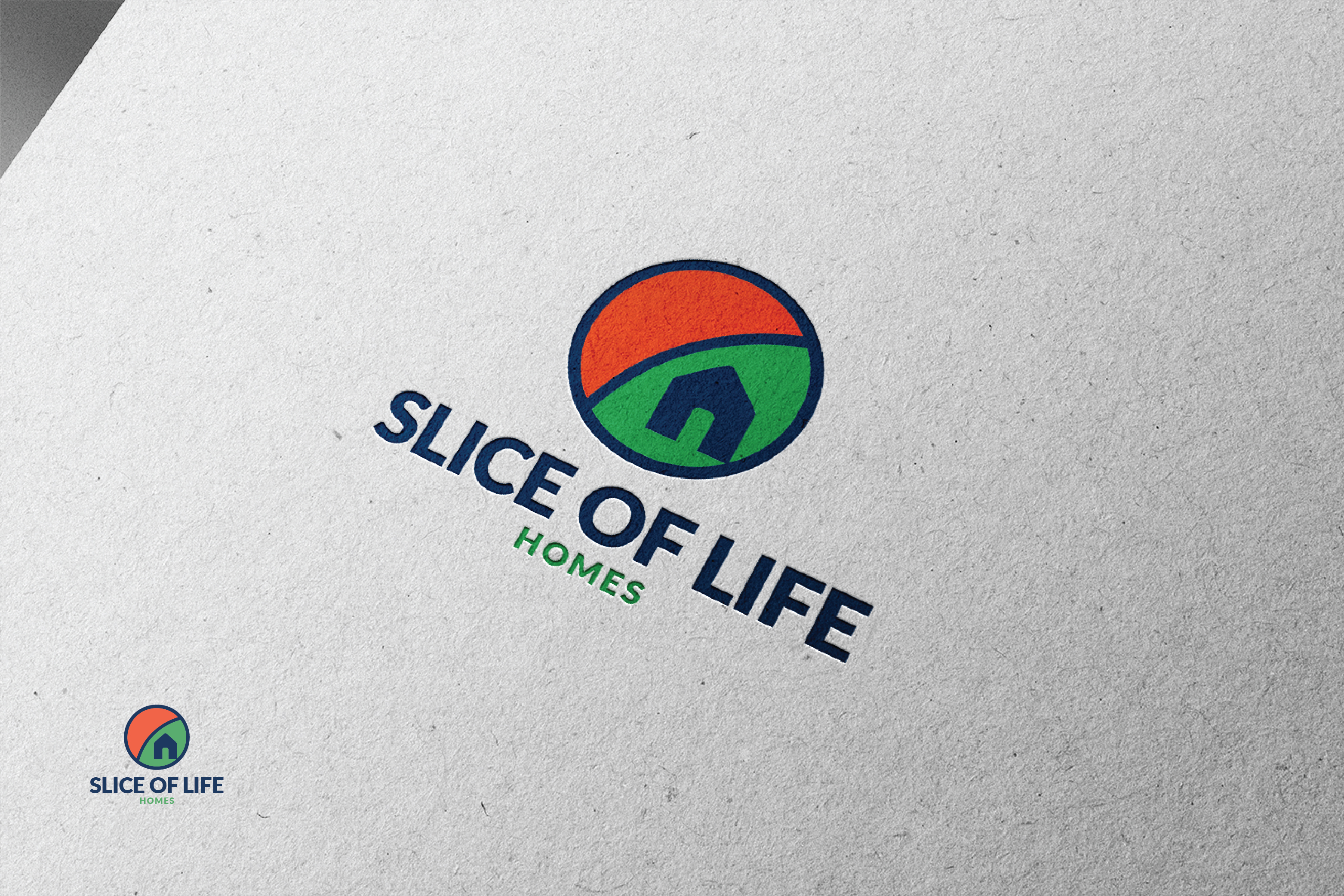 Logo Design by raju.creative for Slice Of Life Homes  | Design #36306010